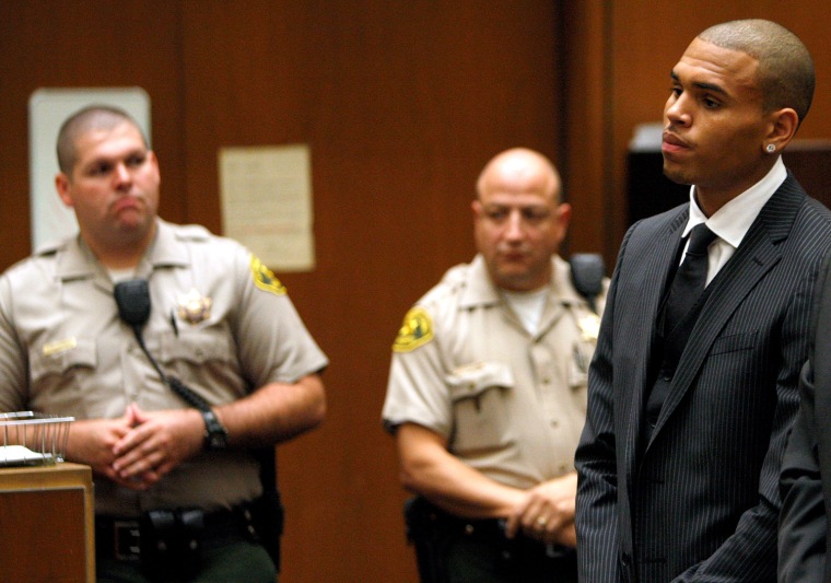 Chris Brown Sentencing